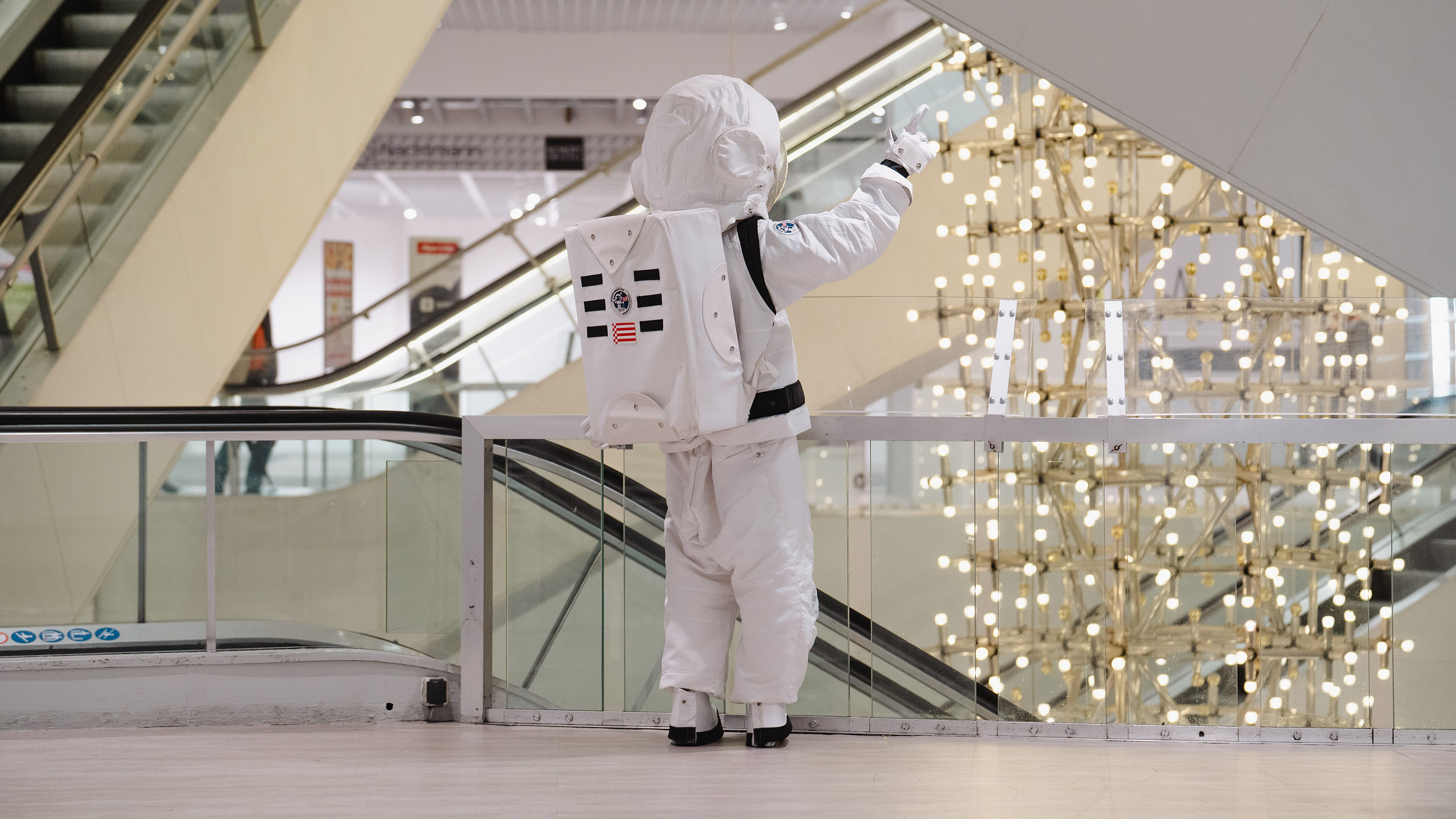 Space Hub Astronaut - Quelle: WFB/Raveling
