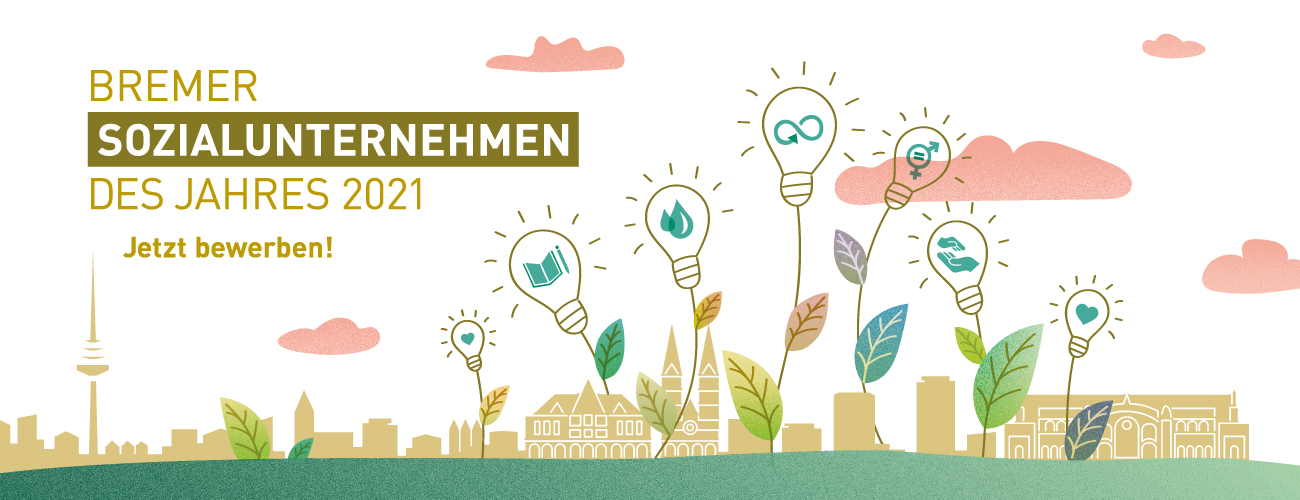 Wettbewerb: Bremer Sozialunternehmen 2021 - Quelle: WFB