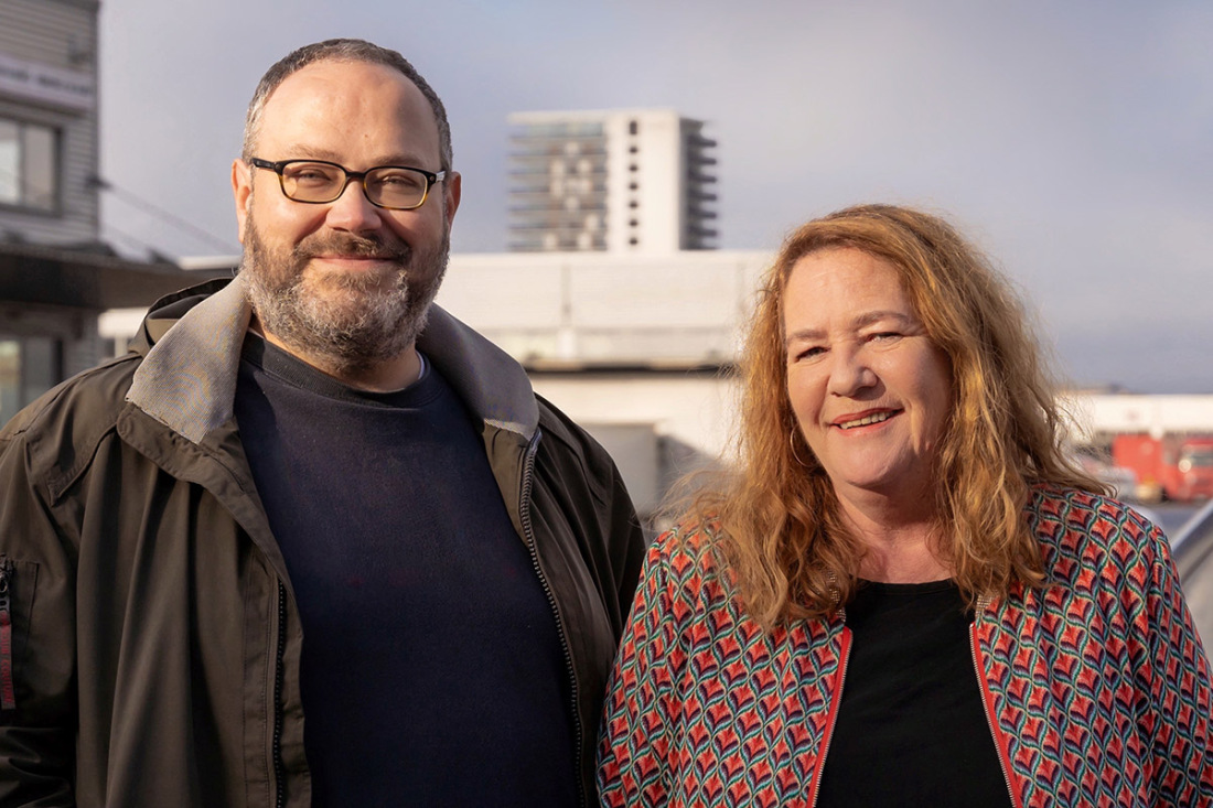 Thomas Ledwig und Franziska Höppe