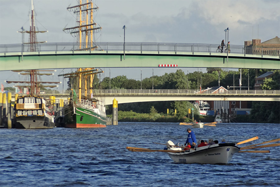 Kutterpullen auf der Weser