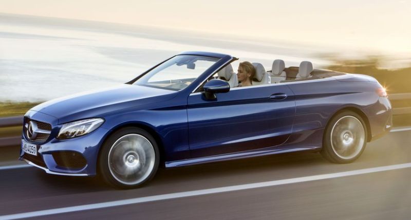 the new Mercedes-Benz C-Class convertible