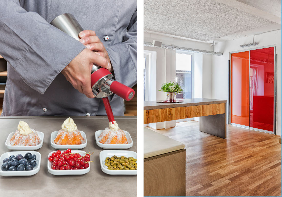 Im culicons Foodstudio entstehen regelmäßig neue Kreationen für die Lebensmittelindustrie Im culicons Foodstudio entstehen regelmäßig neue Kreationen für die Lebensmittelindustrie