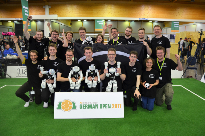Auch 2017 spitze: Das Team bei der Deutschen Meisterschaft