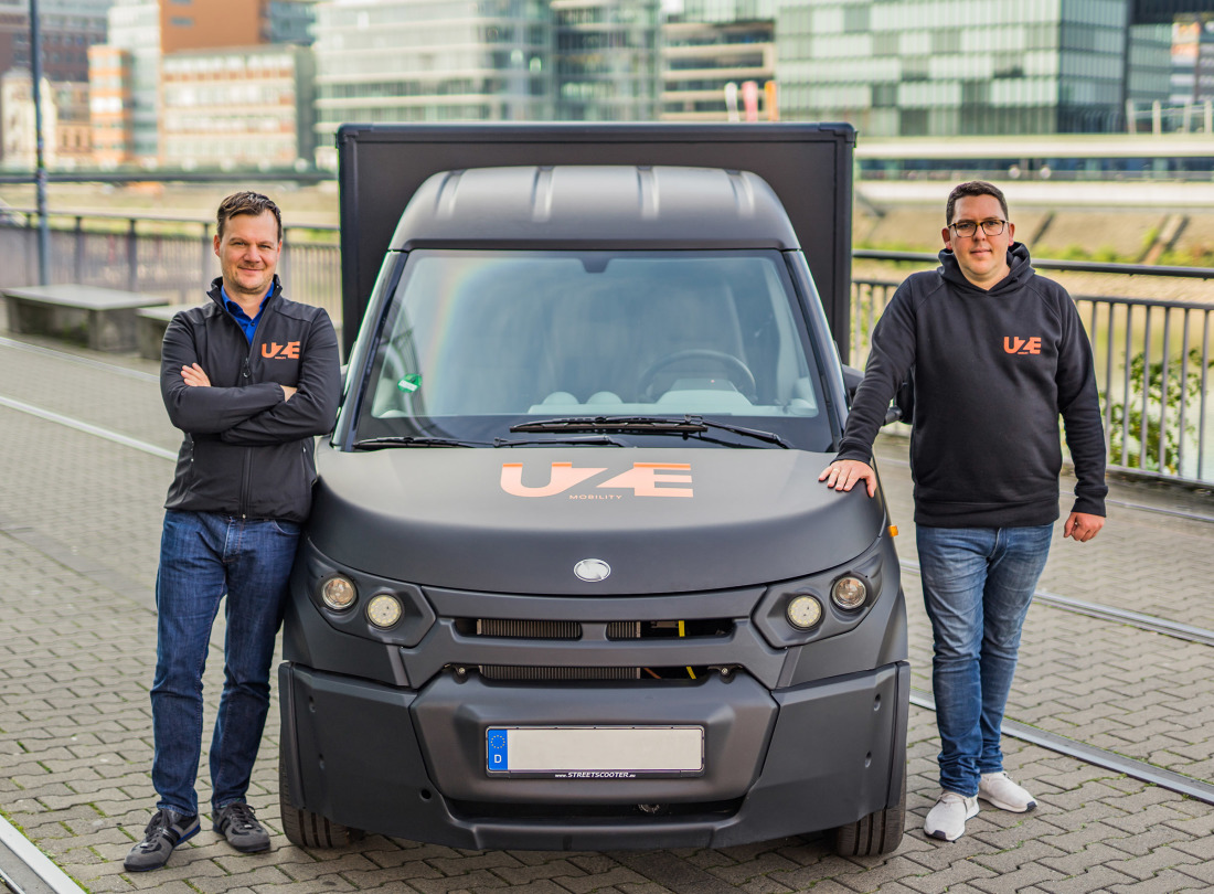 (v.l.n.r.) Dr. Dr.-Ing. Alexander N. Jablovski, CEO & Co-Founder, und Sebastian Thelen CDO & Co-Founder (v.l.n.r.) Dr. Dr.-Ing. Alexander N. Jablovski, CEO & Co-Founder, und Sebastian Thelen CDO & Co-Founder