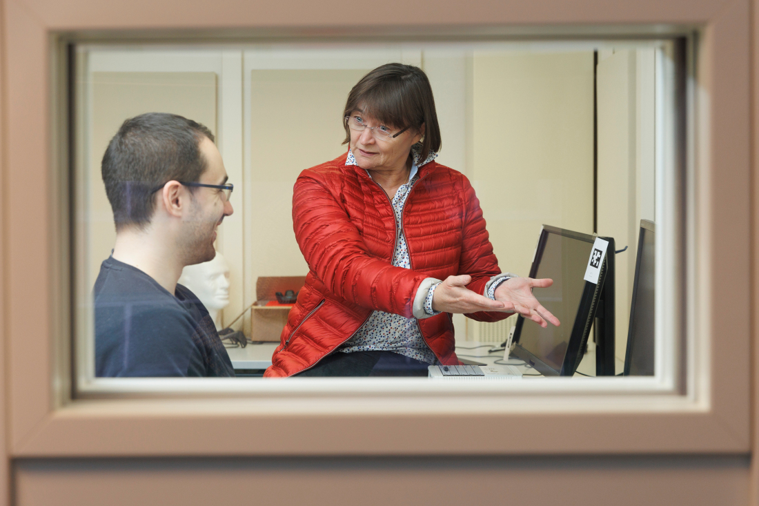 Miguel Angrick and Tanja Schultz have achieved a groundbreaking research success. Miguel Angrick and Tanja Schultz have achieved a groundbreaking research success.