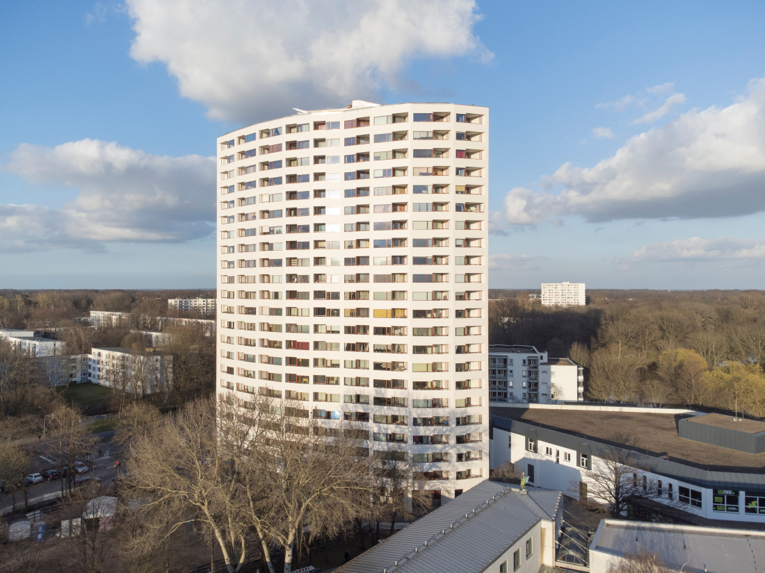 Das Aalto-Hochhaus: Ein besonderes Bauwerk mit besonderem Konzept.