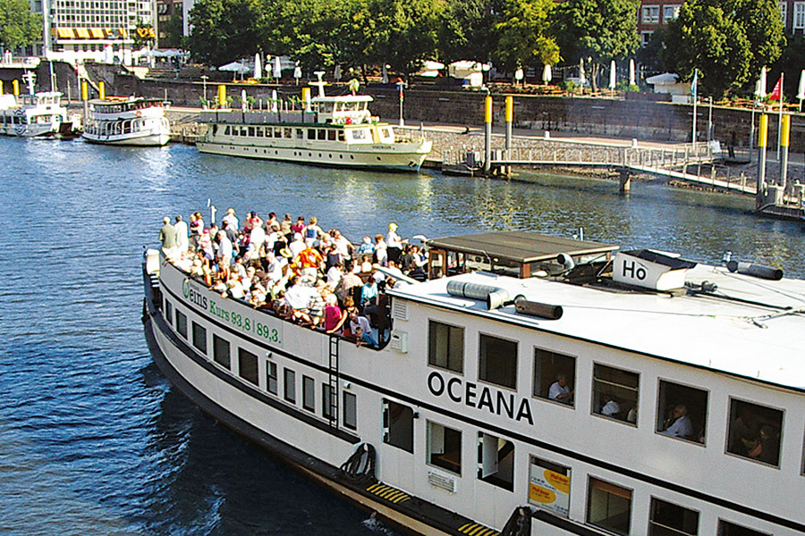 Schiffstour mit der Oceana auf der Weser