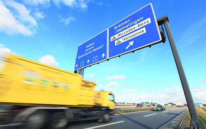 Mit eigenem Autobahnanschluss: Hansalinie Bremen