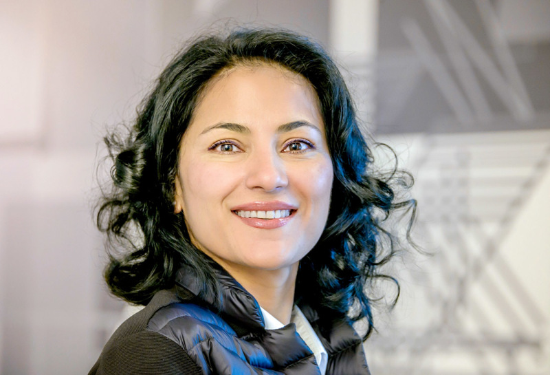 Axtrion-Geschäftsführerin Sadia Shakil liegt auch das Thema Frauen in MINT-Berufen am Herzen.