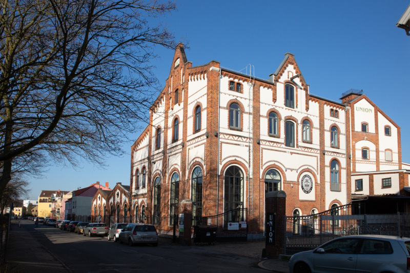 Das Gebäude der Union Brauerei in Bremen