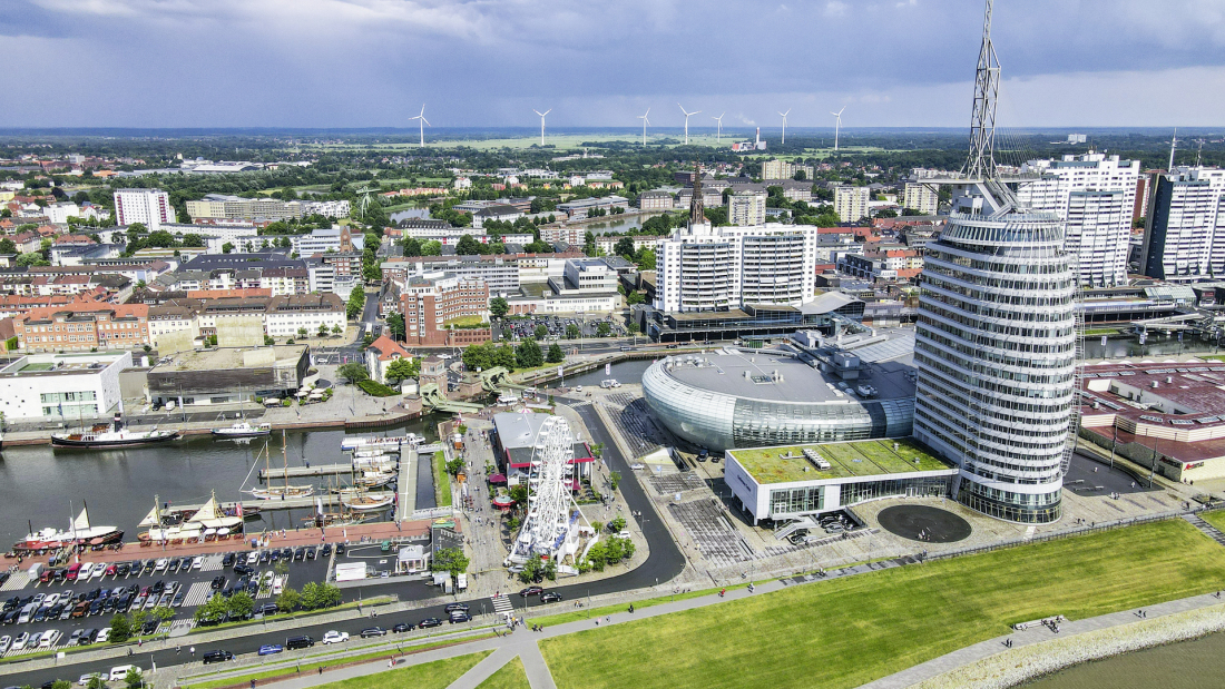 Bremerhaven von oben