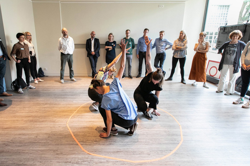 New Work Performance auf der Veranstaltung "Neuwerk Premiere" im Theater Bremen 2019.