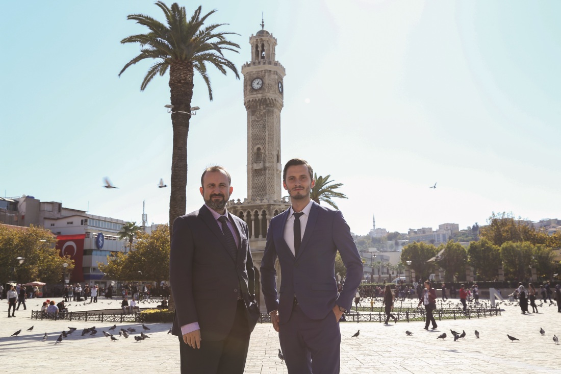 Erol Tüfekҫi and Kolja Umland in Izmir Erol Tüfekҫi and Kolja Umland in Izmir