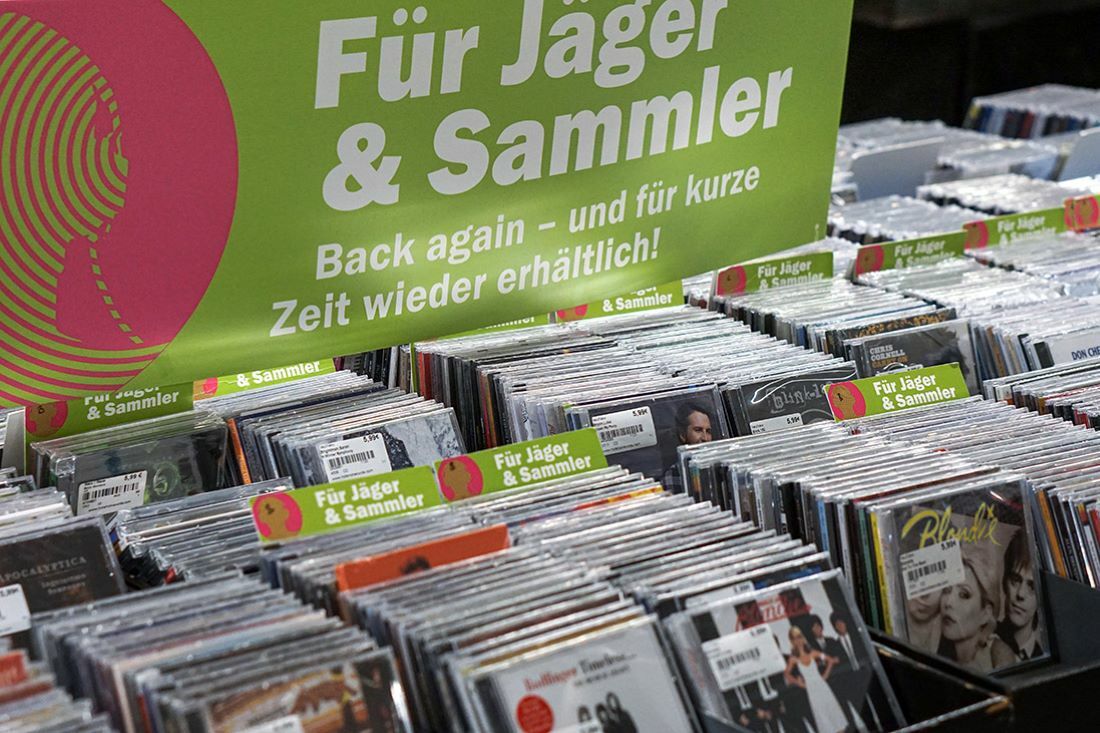 Im Plattenladen gibt es auch CDs: Schätze für Jäger und Sammler 