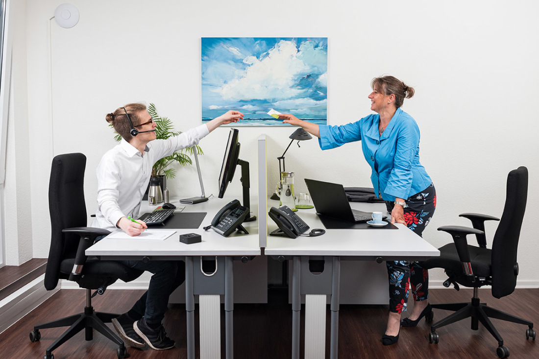 Arbeiten im Auxilium Business Center Arbeiten im Auxilium Business Center