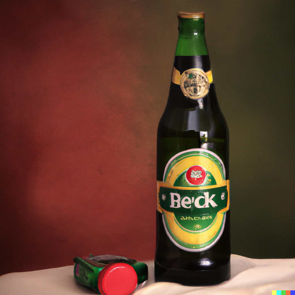 Bottle of Beck´s Bottle of Beck´s