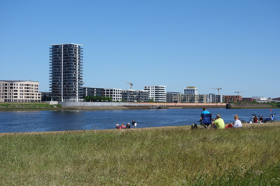 Landmark-Tower in der Bremer Überseestadt