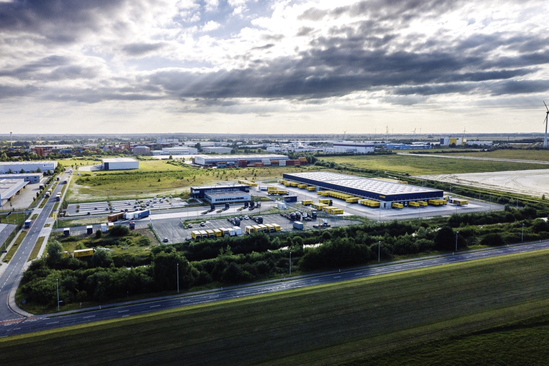 Dachser Logistikzentrum, GVZ Güterverkehrszentrum Bremen