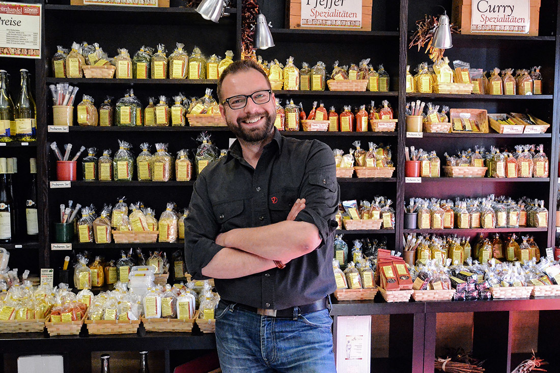 Daniel König, founder of the Bremer Gewürzhandel Daniel König, founder of the Bremer Gewürzhandel
