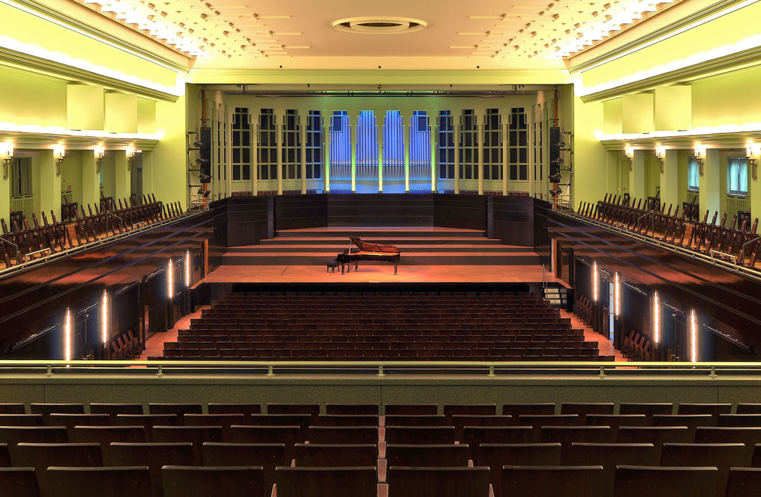 1.400 Besucher fasst der Große Saal des Bremer Konzerthauses.