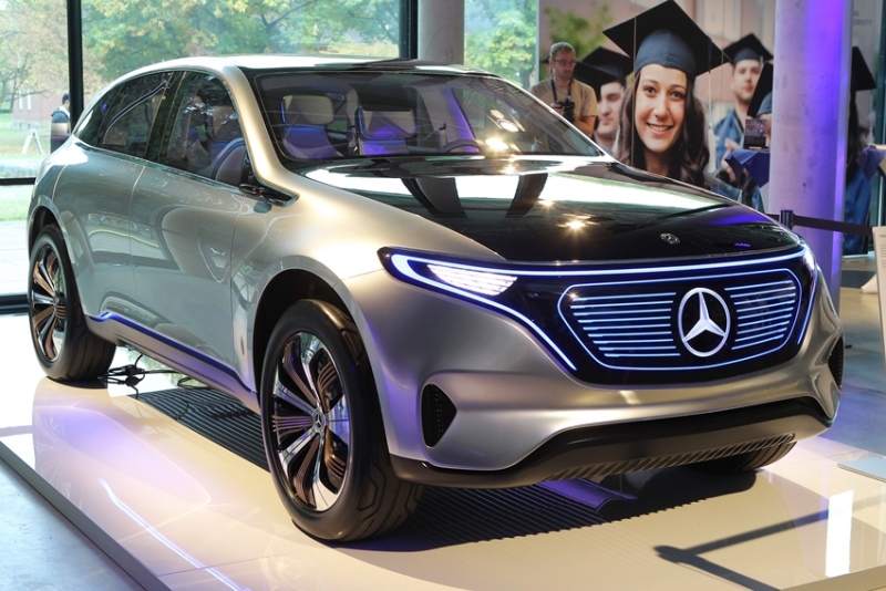Der neue Elektro-Mercedes aus der Reihe "EQ" kommt aus Bremen