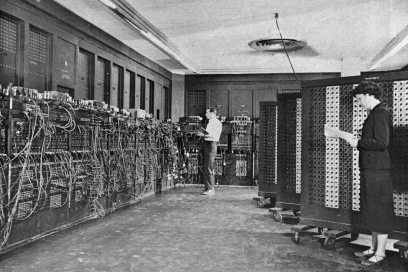Einer der ersten Computer: Der ENIAC Einer der ersten Computer: Der ENIAC
