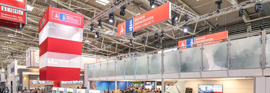 Messestand von Bremen auf der Expo Real