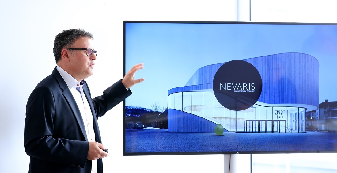 Daniel Csillag, Geschäftsführer der NEVARIS Bausoftware GmbH Daniel Csillag, Geschäftsführer der NEVARIS Bausoftware GmbH