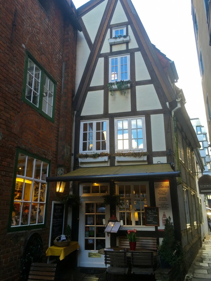 Half-timbered house in the Schnoor quarter