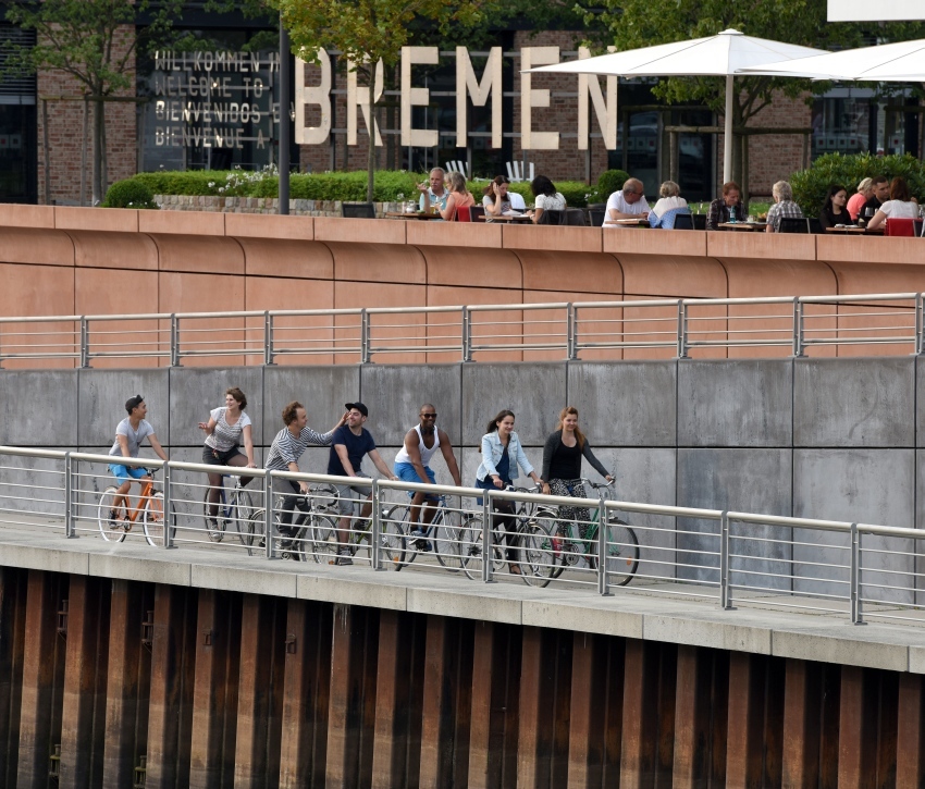 In kaum einer anderen deutschen Großstadt wird soviel Fahrrad gefahren wie in Bremen In kaum einer anderen deutschen Großstadt wird soviel Fahrrad gefahren wie in Bremen