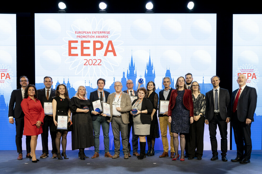Bühne Auszeichnung EEPA