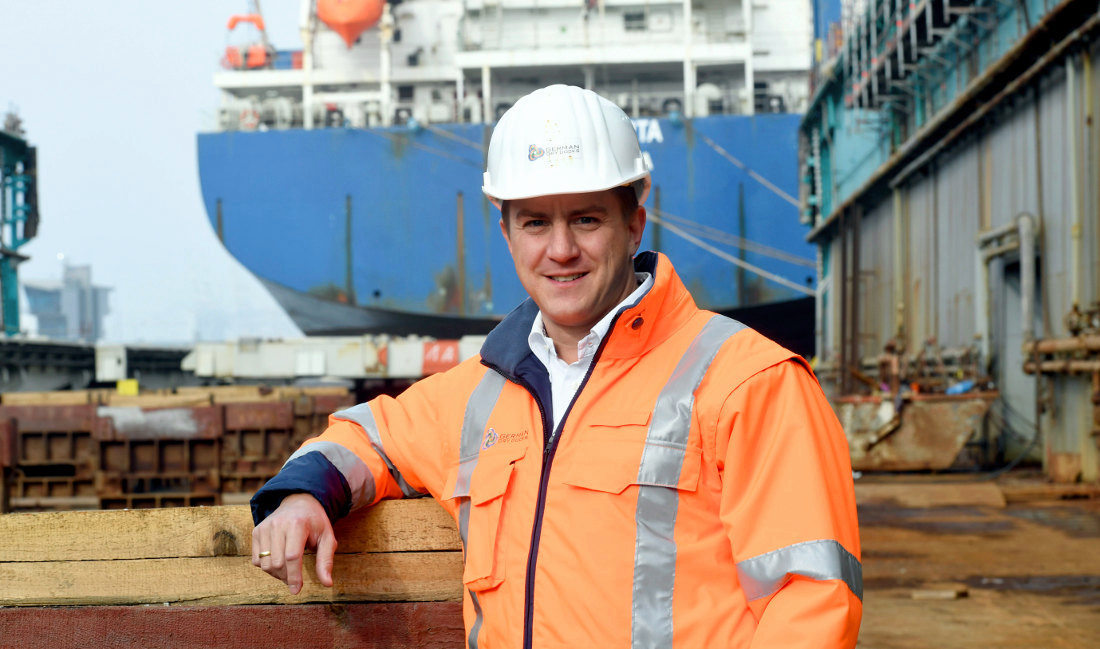 Guido Försterling, CEO of German Dry Docks AG Guido Försterling, CEO of German Dry Docks AG