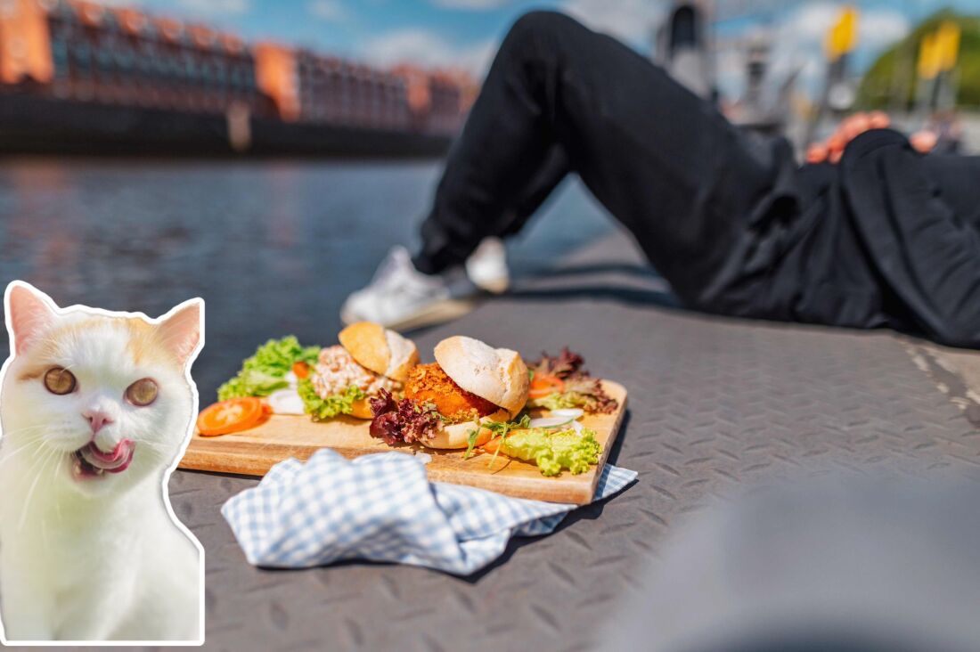 Fischbrötchen an der Schlachte Fischbrötchen an der Schlachte
