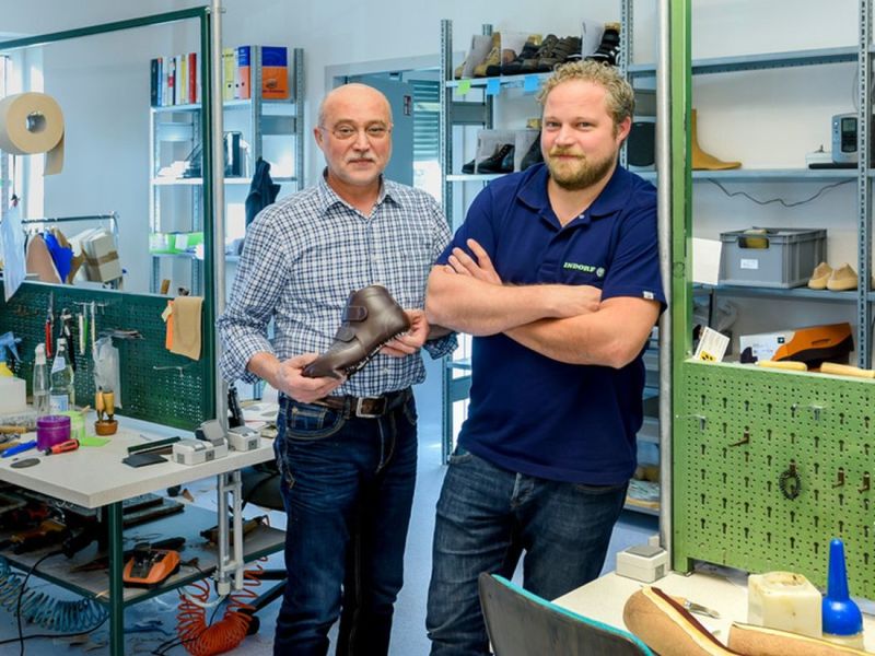 Like father, like son – Rolf Indorf and his son Tim Like father, like son – Rolf Indorf and his son Tim