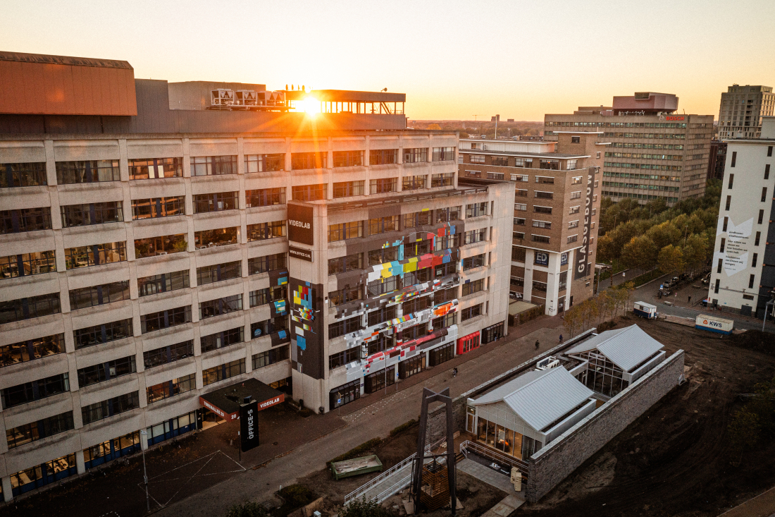 Markus Genesius gestaltete Graffitis in Eindhoven