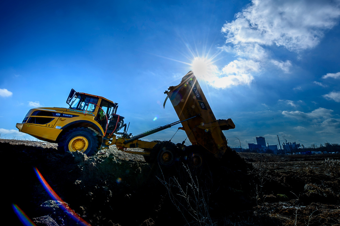 Work on the fifth construction phase of Bremen Industrial Park