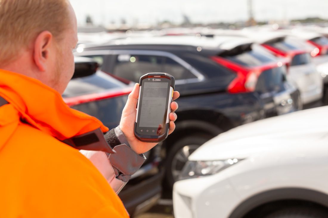 The AutoTerminal: space for 95,000 vehicles