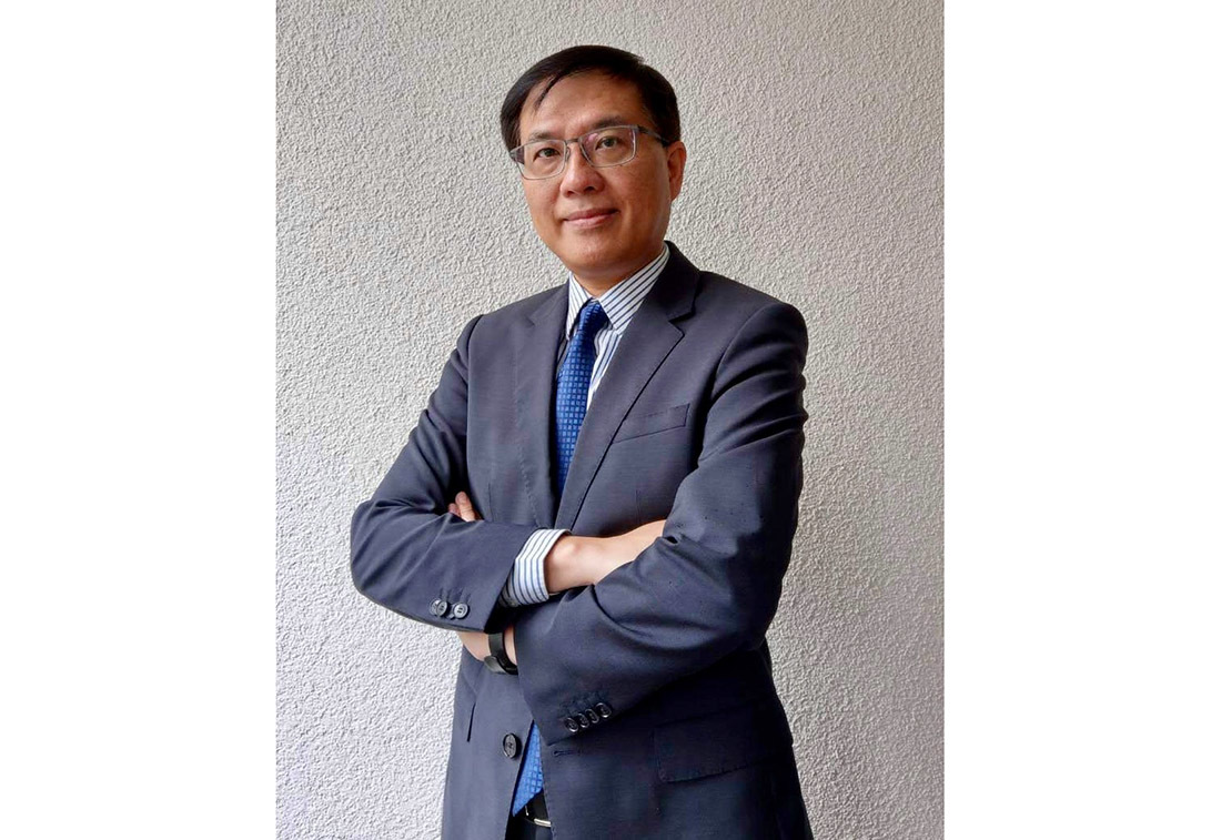 Joe Chou, Direktor des Taiwan Trade Center in Düsseldorf
