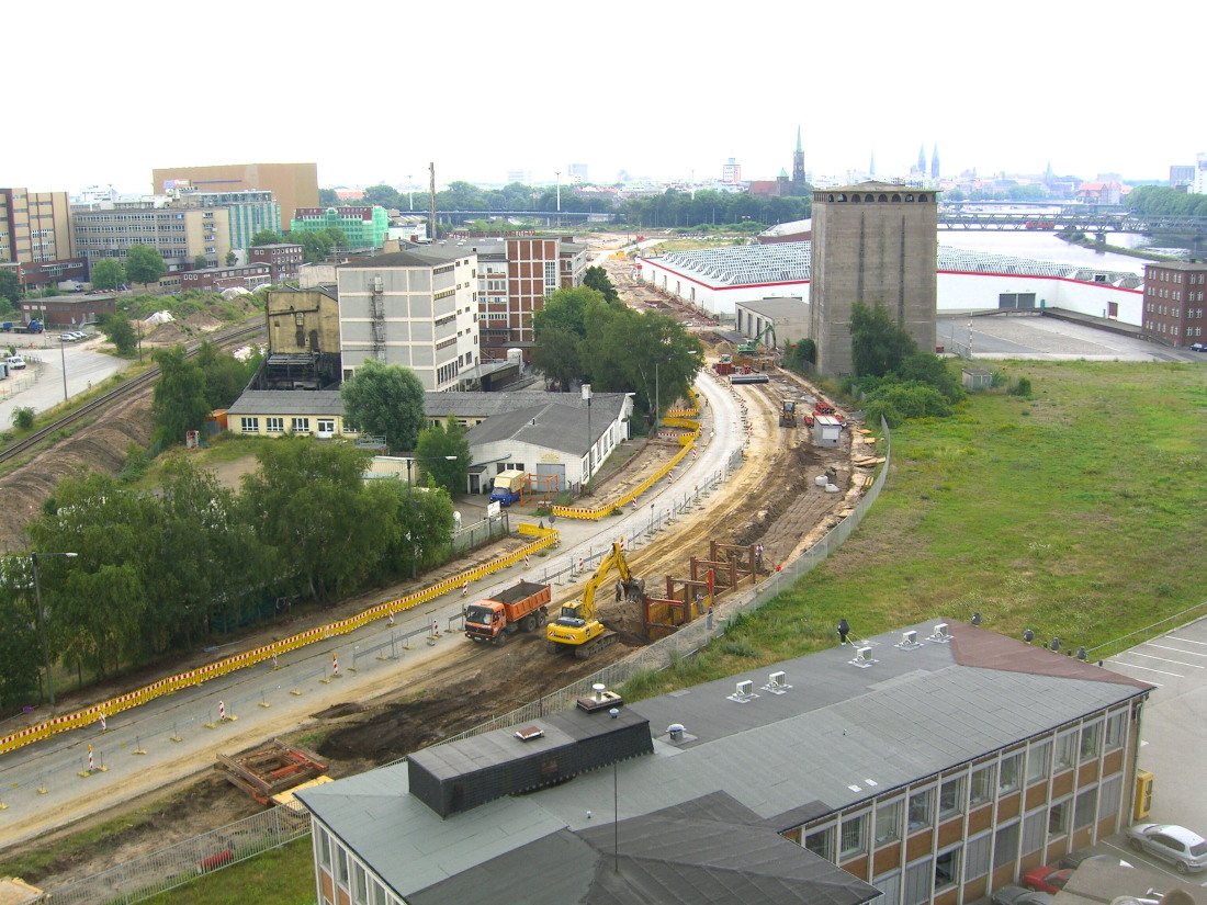 Bauarbeiten Straße
