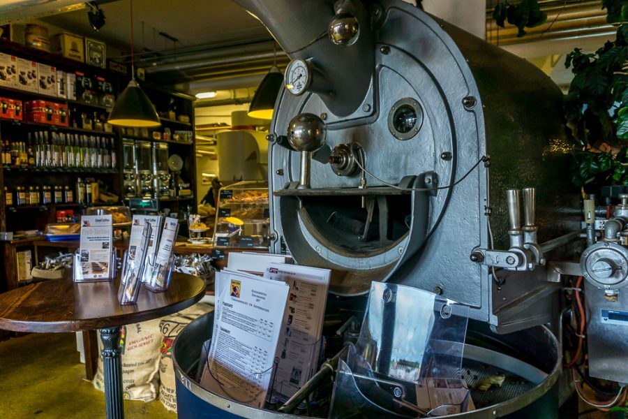 Einblick in das Lloyd Café