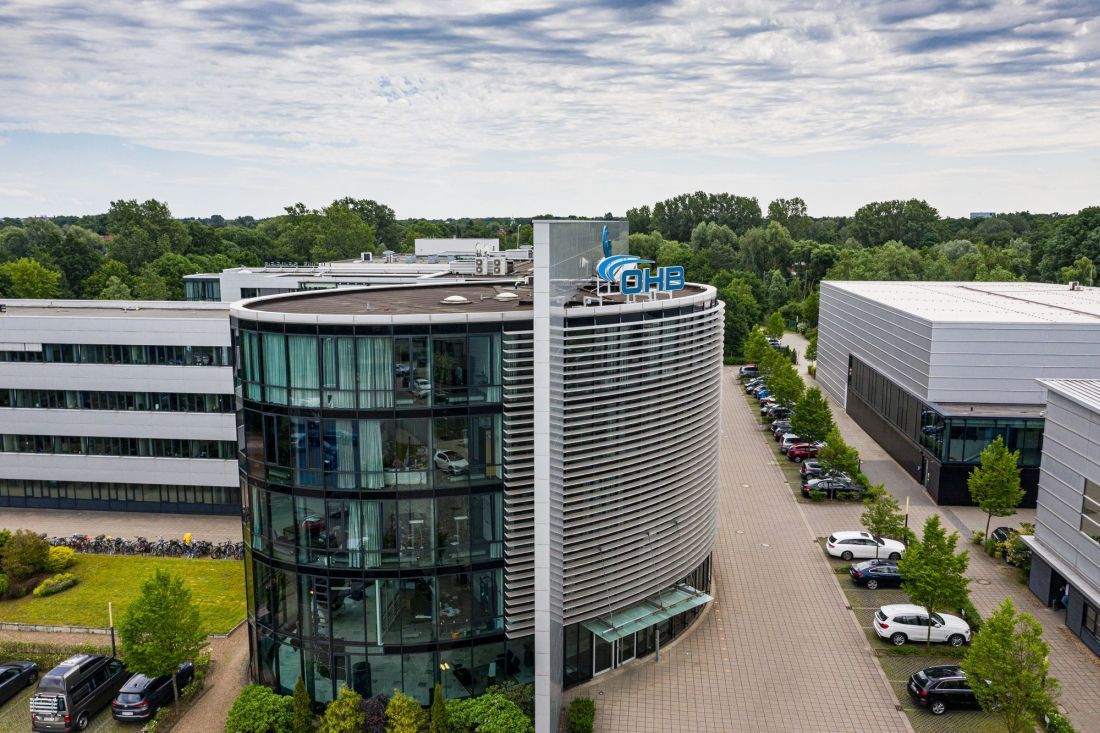 Aerial view of OHB Bremen location 