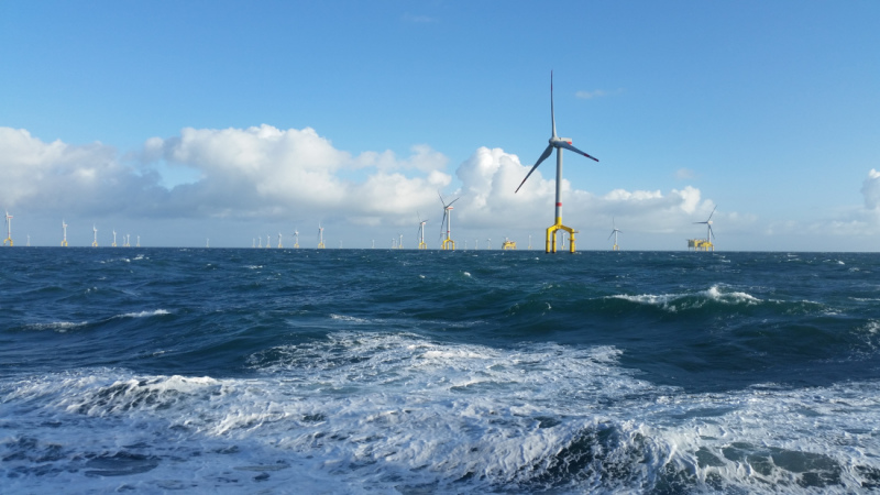 400 Megawatt auf 60 Quadratkilometern: Der Park BO1 in der Nordsee 400 Megawatt auf 60 Quadratkilometern: Der Park BO1 in der Nordsee