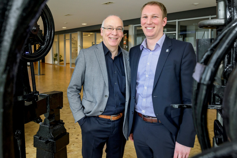 Geschäftsführer Hans-Joachim Mühlenfeld und Juniorchef Malte Mühlenfeld Geschäftsführer Hans-Joachim Mühlenfeld und Juniorchef Malte Mühlenfeld