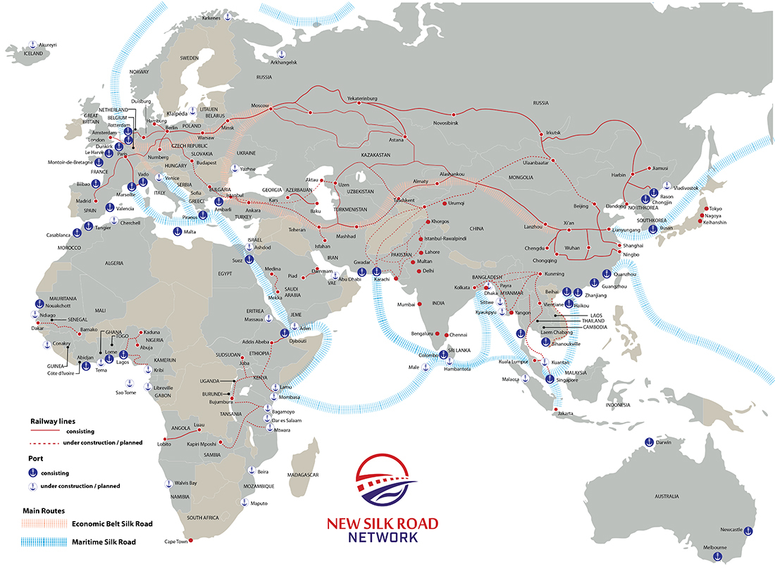 Zu Land und zu See, weltumspannend: Die Belt and Road Initiative verändert Warenströme global