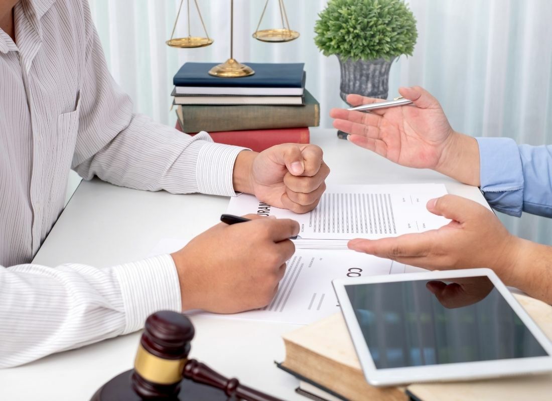 Consultation with lawyer Consultation with lawyer