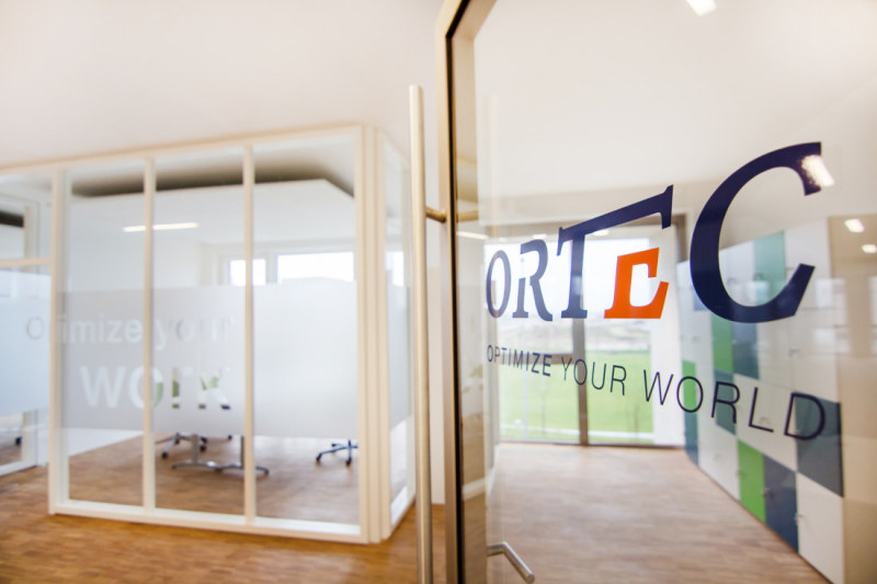 Modern open-plan offices are an important aspect of ORTEC’s site in Bremen