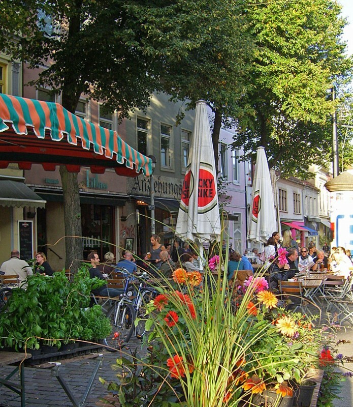 The Ulrichsplatz in the Bremen Quarter