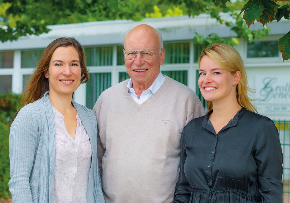 Unternehmer in dritter und vierter Generation: Nina, Peter und Sara Hankiewicz (von links). 