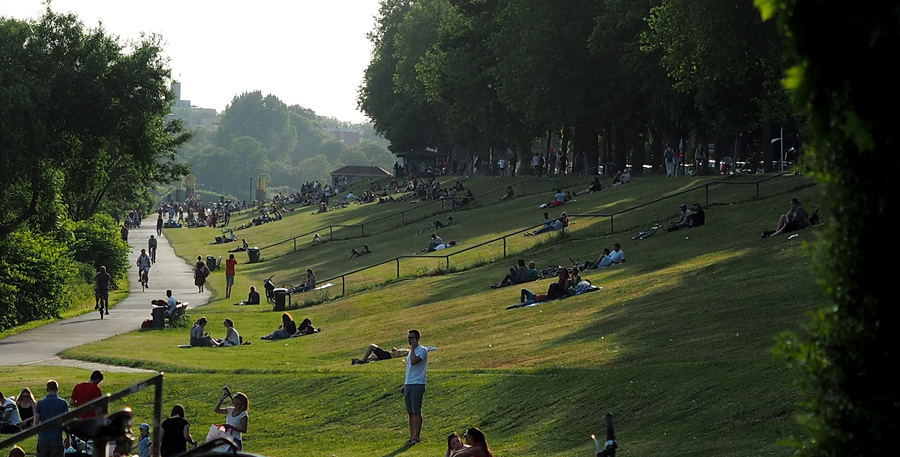 Picknicken am Osterdeich