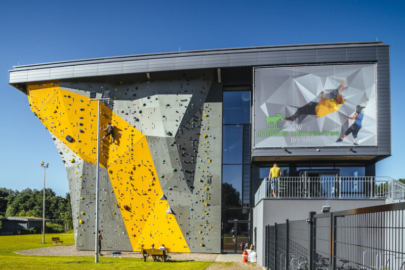 Das DAV Kletterzentrum im Technologiepark Bremen